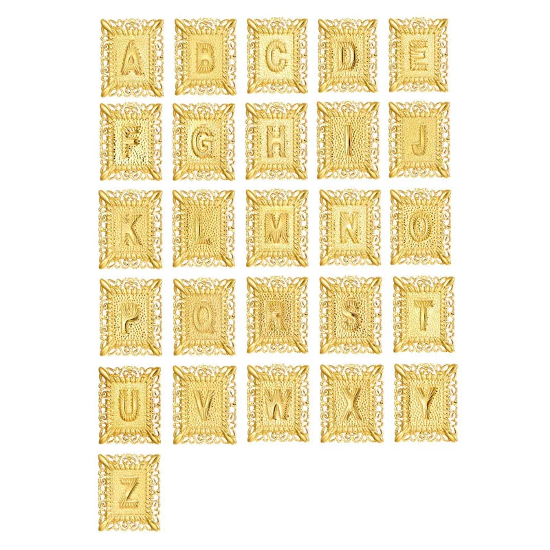 Calliope | Gold Cross Initial Necklace Set