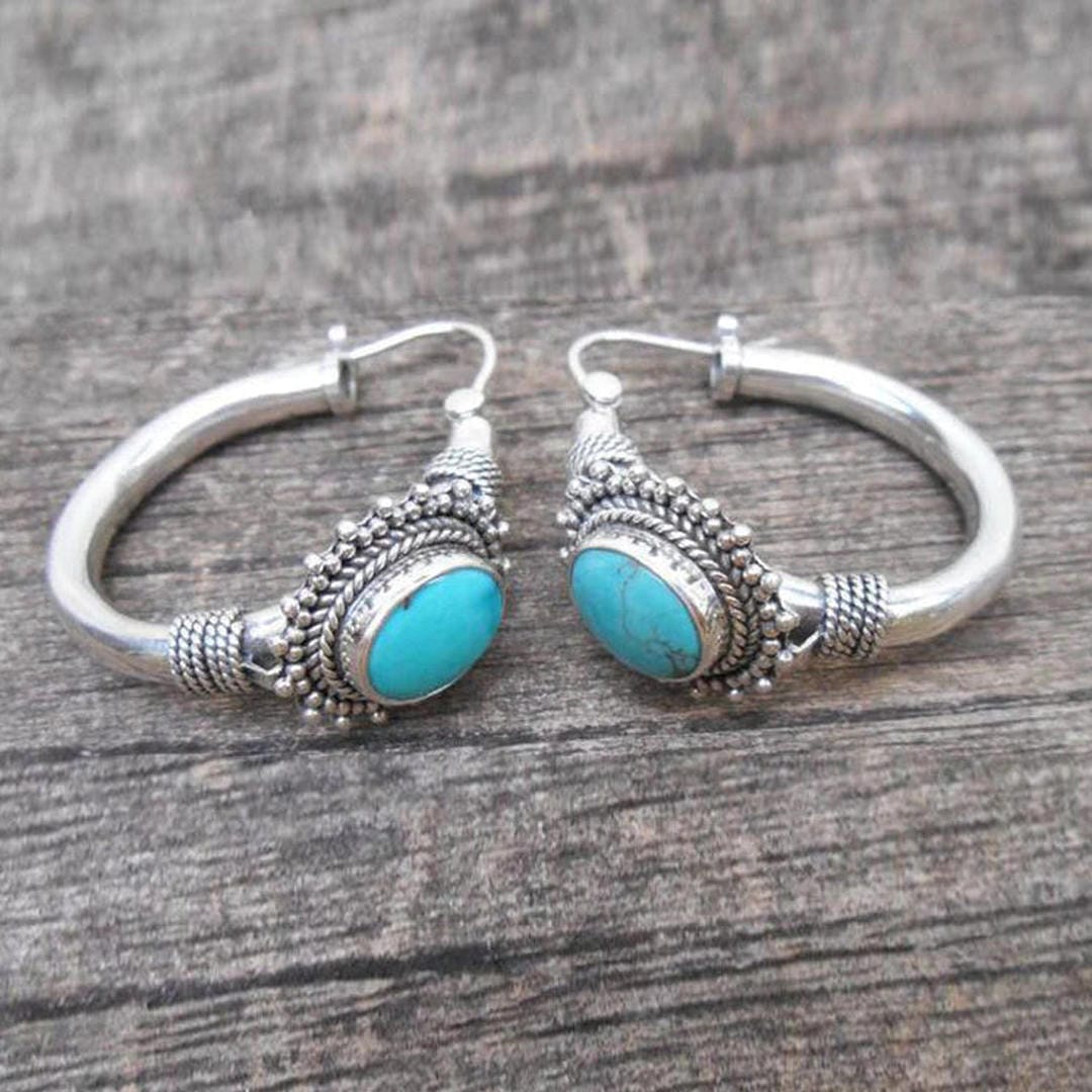 Ondine | Vintage Turquoise Earrings