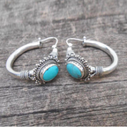 Margaux | Vintage Turquoise Earrings