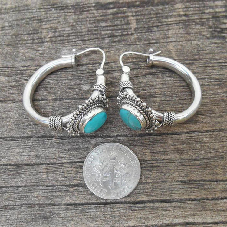 Ondine | Vintage Turquoise Earrings