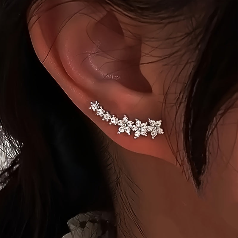 Delphine | Timeless Floral Earrings