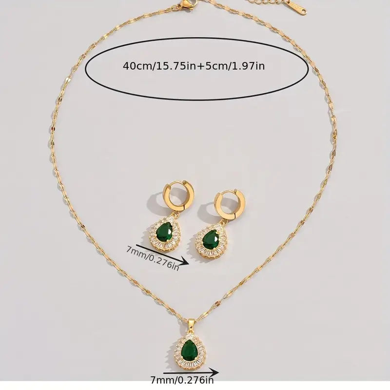 Rheya Lysandelle Jewellery Set | Gold