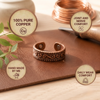 Patricia's Inset Copper Ring