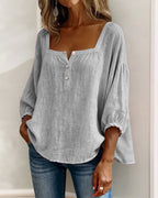 Orlinda | Stylish Relaxed Puff Sleeve Blouse