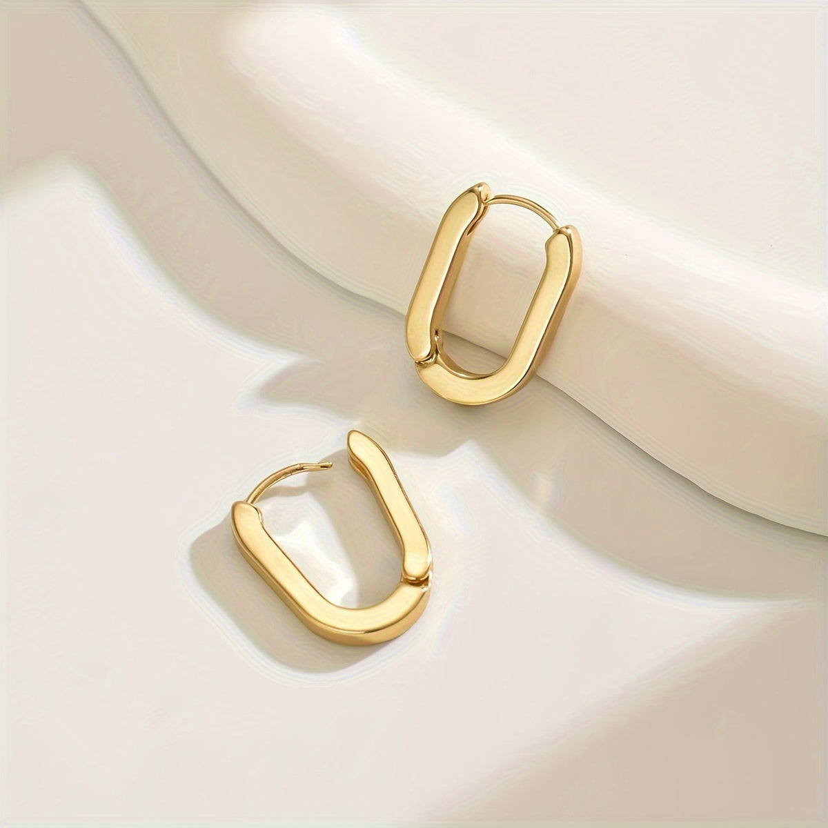 Kaylee | Geometric Hoop Earrings