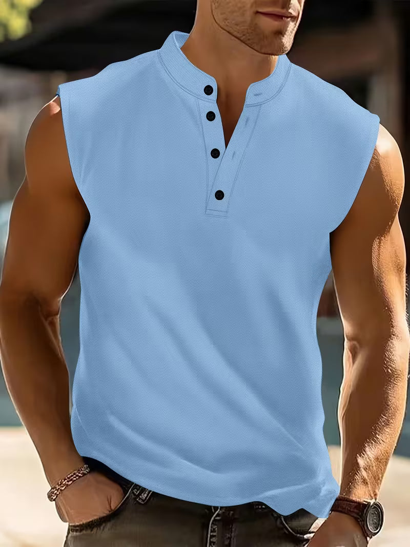 Arthur | Lightweight Breathable Sleeveless T-Shirt