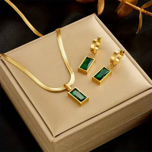 Iselotte | Crystal Jewellery Set