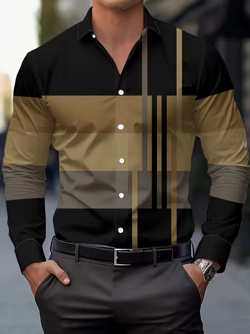 Edward | Stylish Checkered Button Shirt