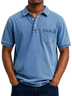 Cedric | Vintage Casual Polo Shirt