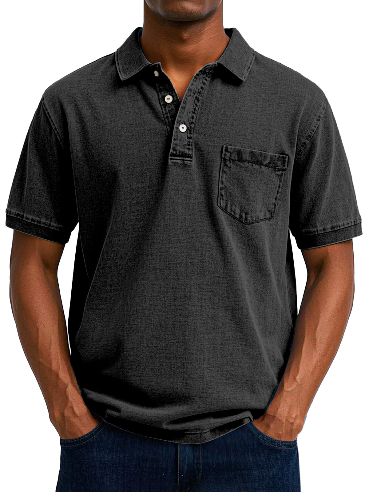 Cedric | Vintage Casual Polo Shirt