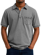 Cedric | Vintage Casual Polo Shirt