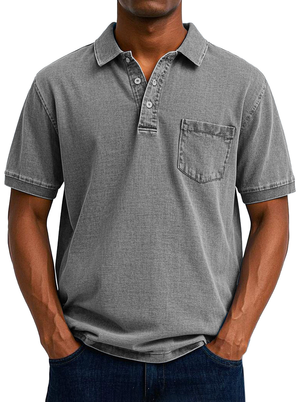 Cedric | Vintage Casual Polo Shirt