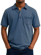 Cedric | Vintage Casual Polo Shirt
