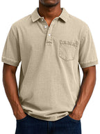 Cedric | Vintage Casual Polo Shirt