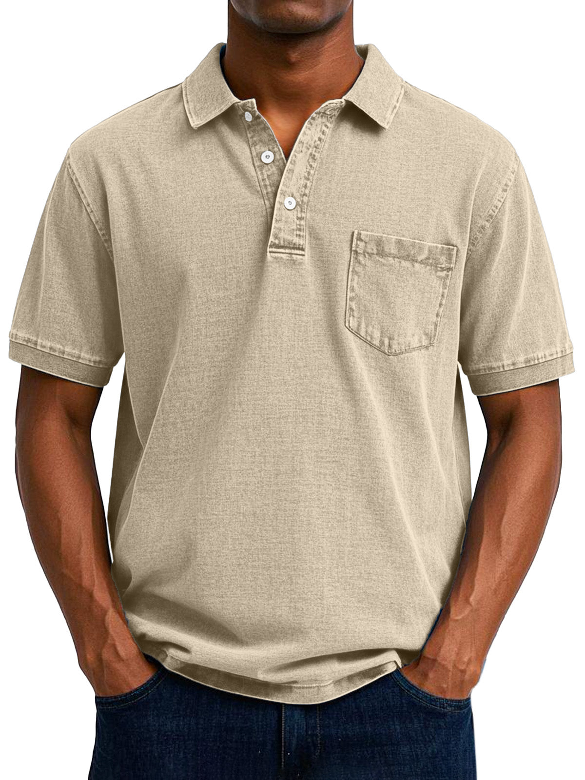 Cedric | Vintage Casual Polo Shirt