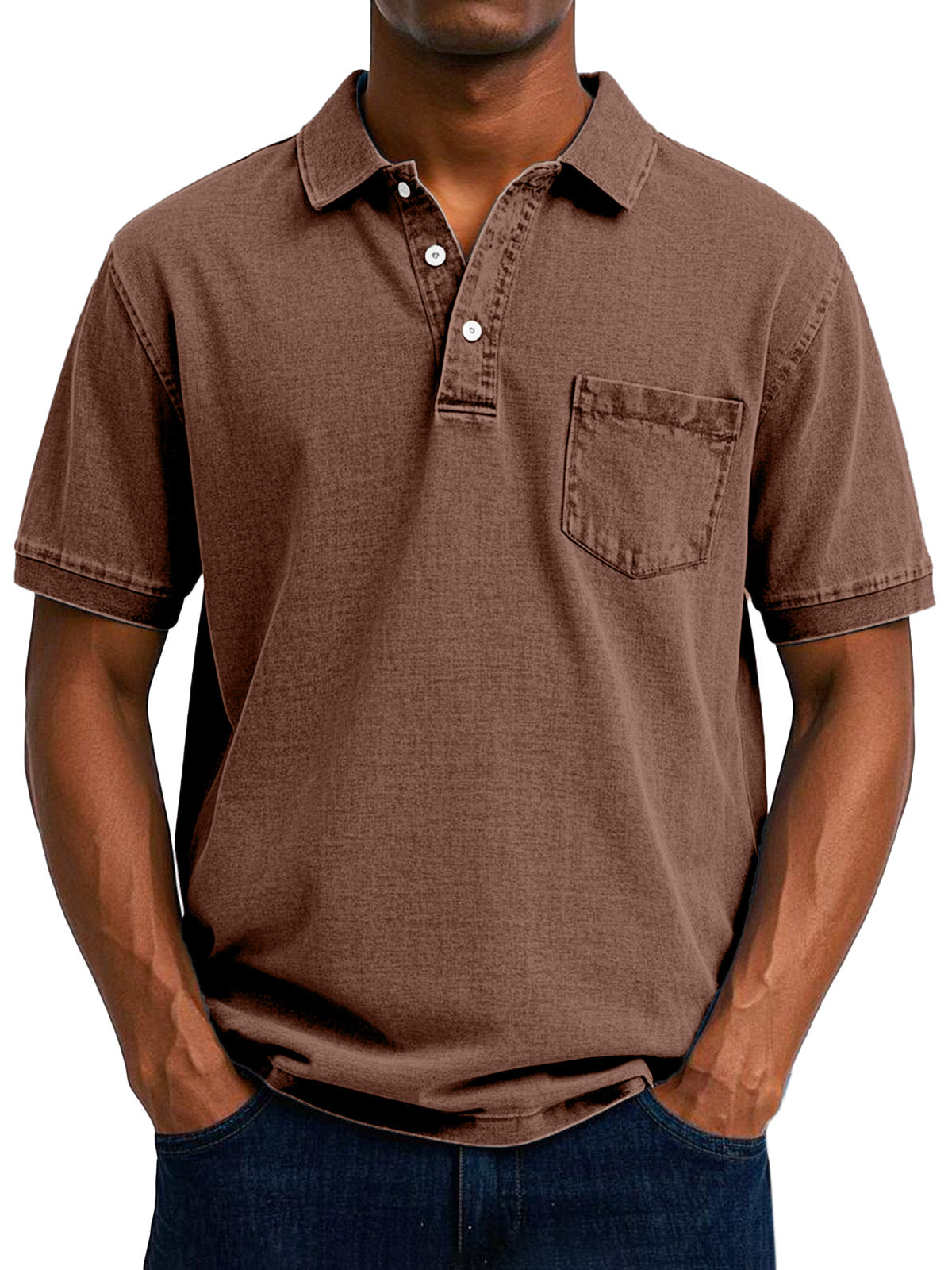 Cedric | Vintage Casual Polo Shirt