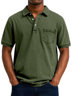 Cedric | Vintage Casual Polo Shirt