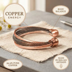 Ingrid | Lattice Copper Bracelet