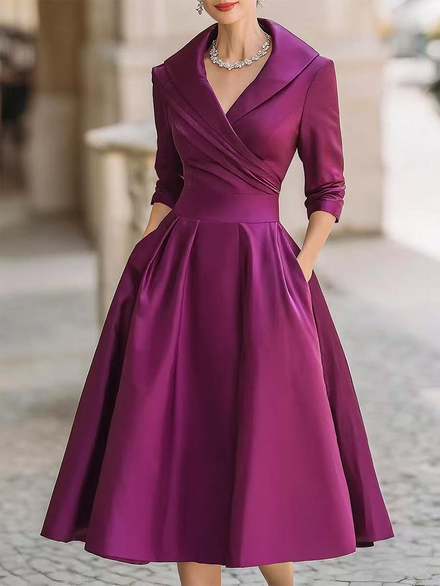 Willow | Elegant Holiday Long Dress