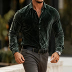 Finlay | Classic Velvet Button Shirt