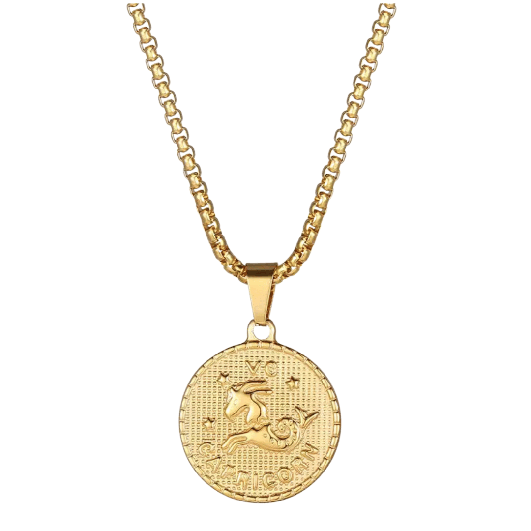 MAGDALENE GOLDEN SIGN NECKLACE