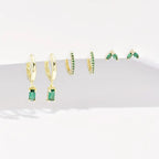 Fiorenza Viridelle Earring Set | Gold