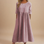 Aurelia | Classic Mid Sleeve Dress