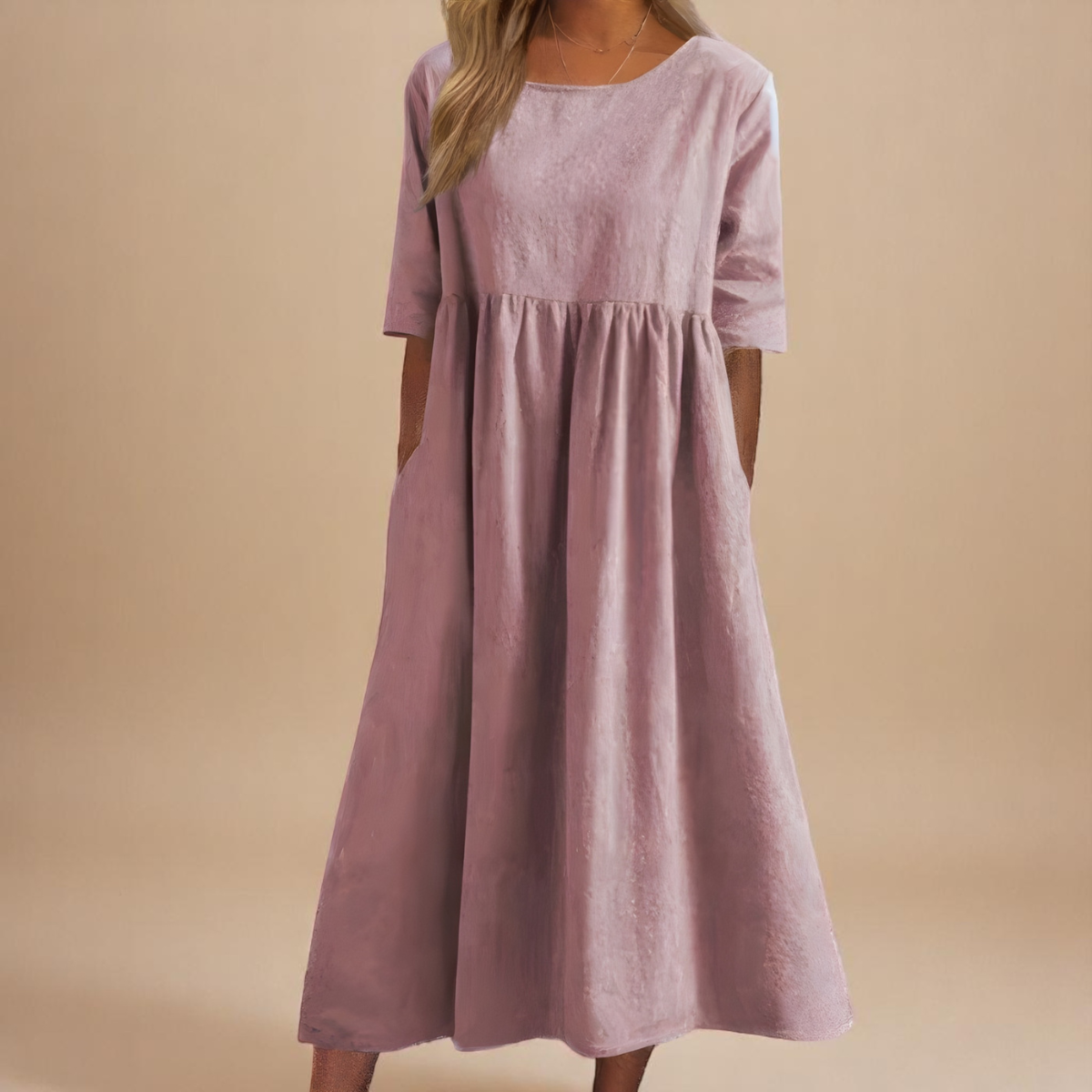 Meriella | Classic Mid Sleeve Dress