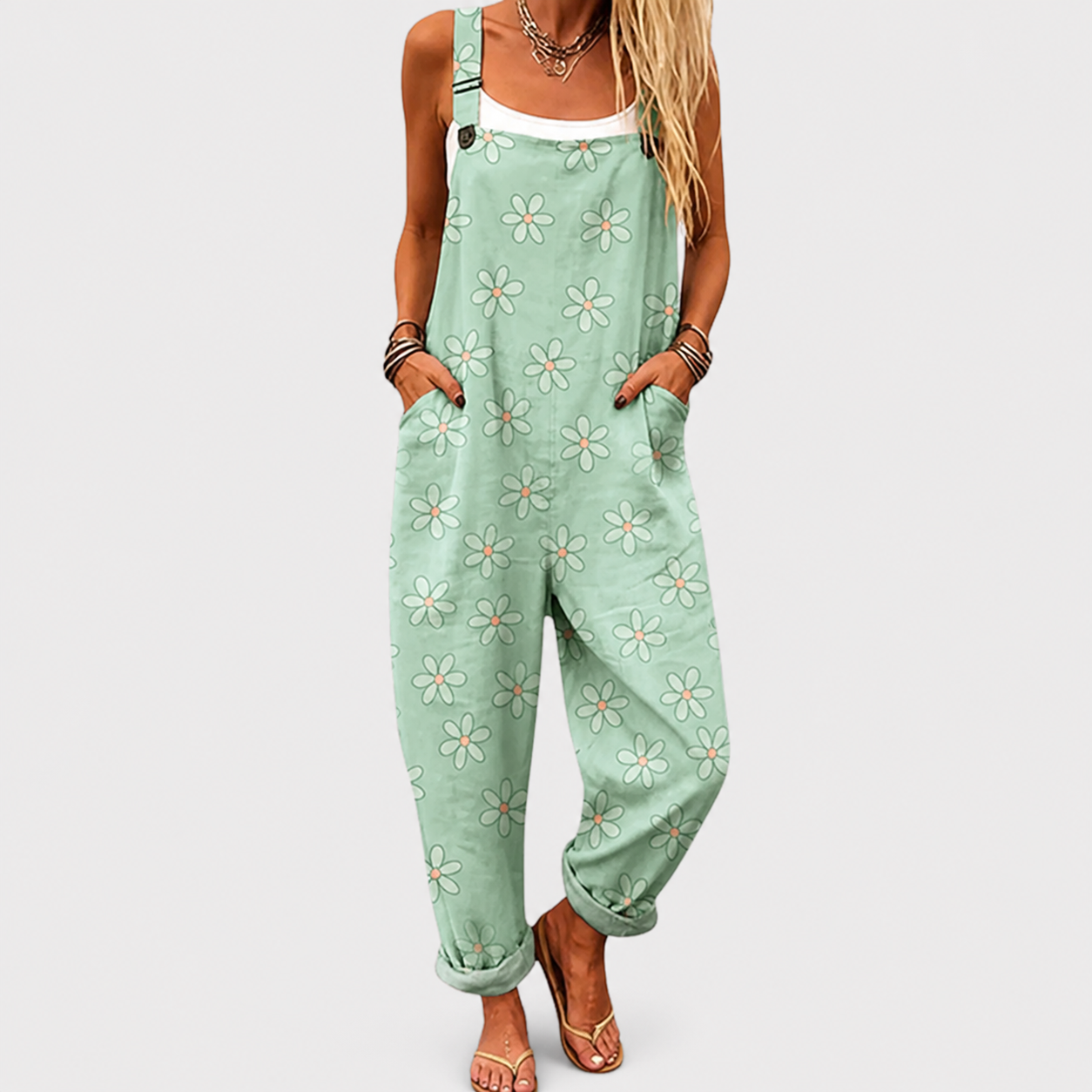 Kristen | Comfortable Printed Jumpsuit