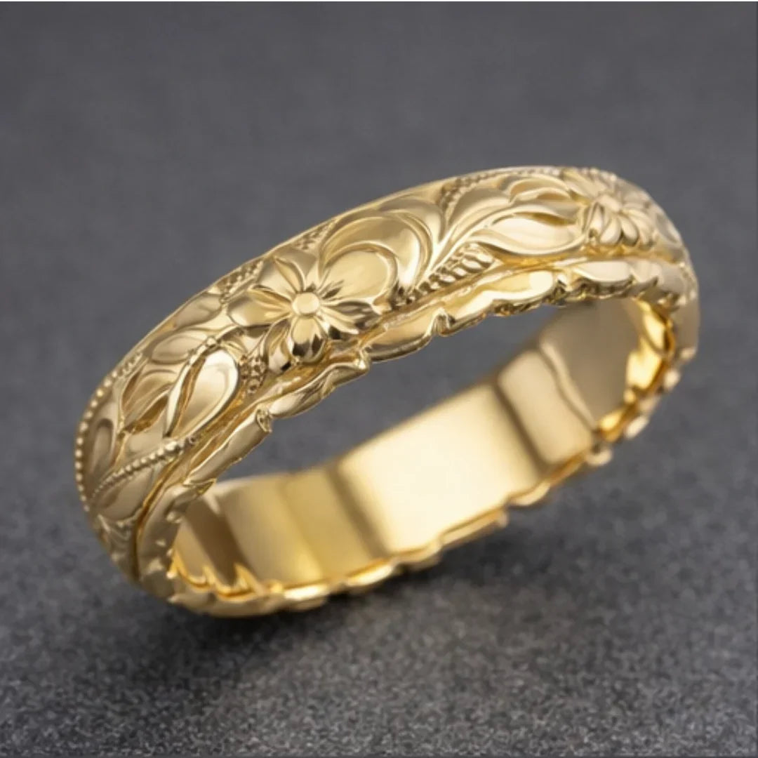 Ivy | Infinity Gold Chain Ring