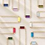 Halle | Heartline Birthstone Bracelet