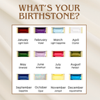Halle | Heartline Birthstone Bracelet