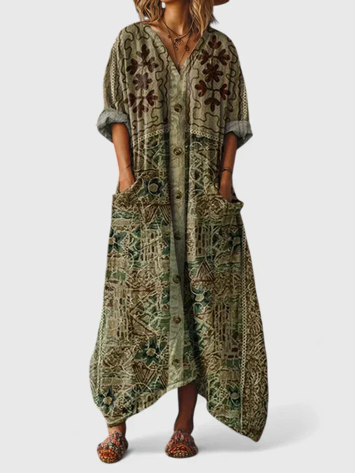Marnie | Elegant Oversize Pocket Dress