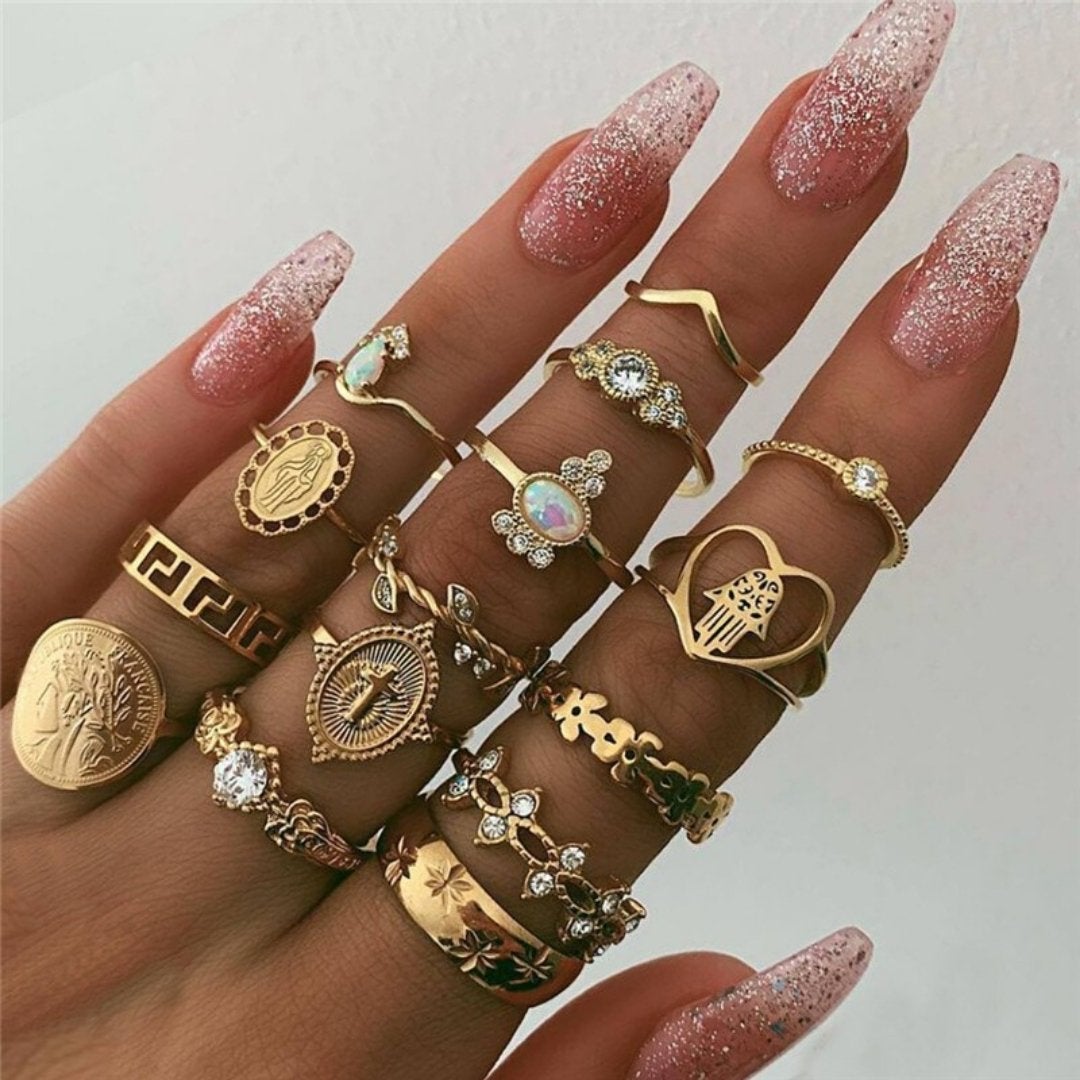Adele | Ring Stack Set