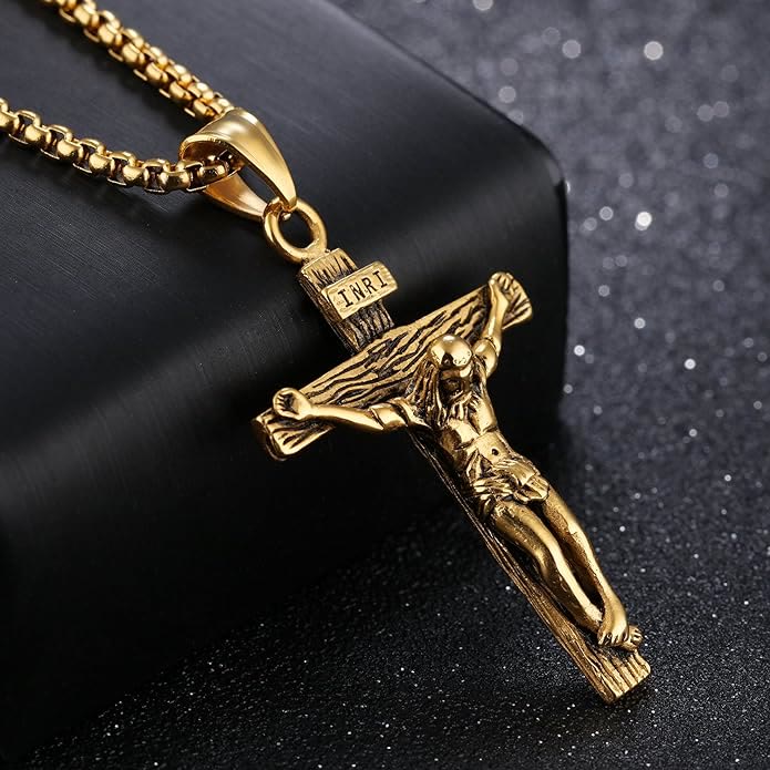 Bernadette | Crucifix Necklace