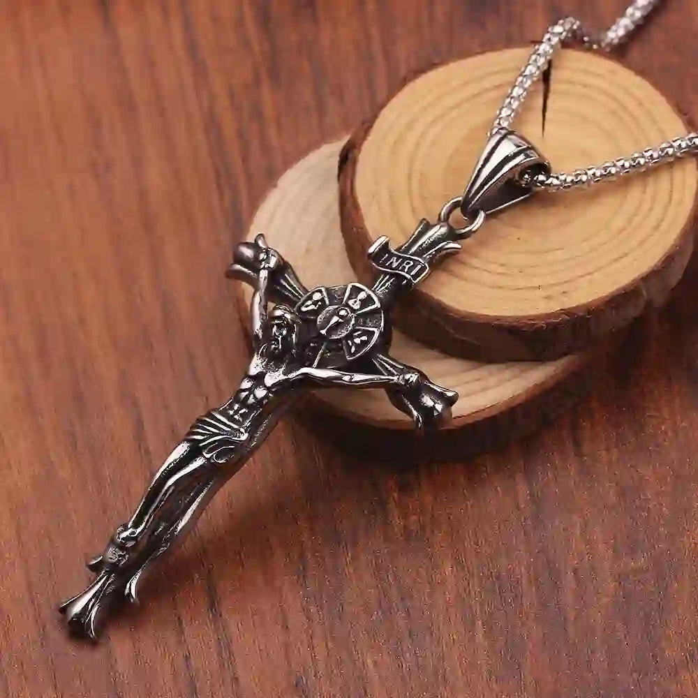 Dymphna | Crucifix Necklace