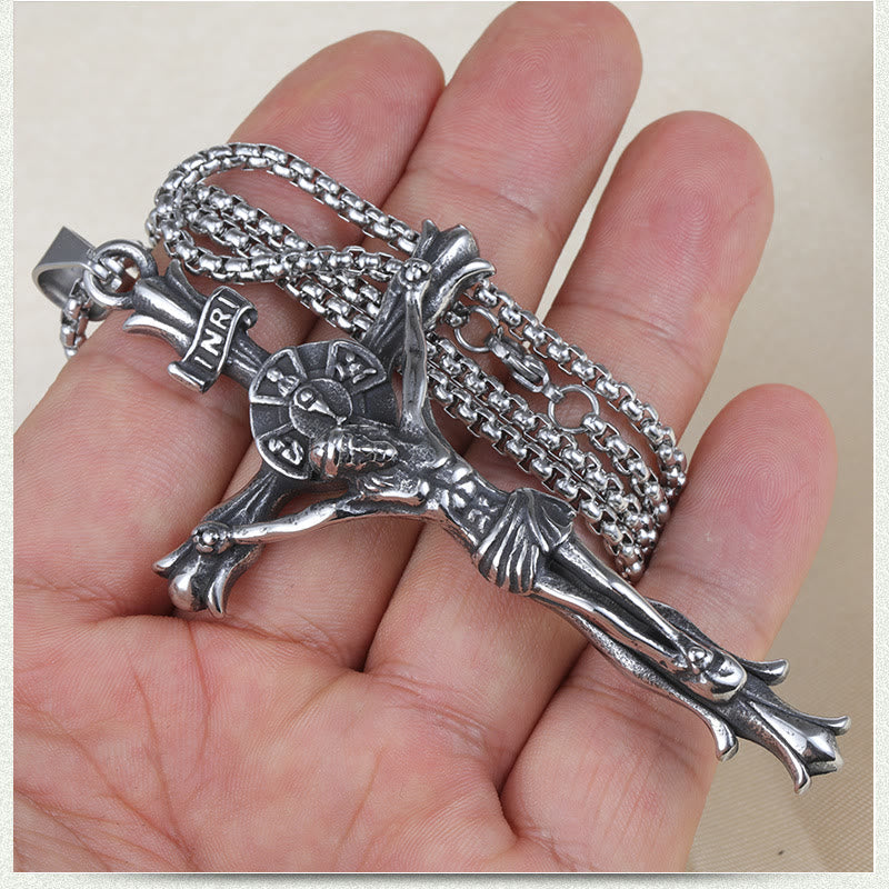 Dymphna | Crucifix Necklace