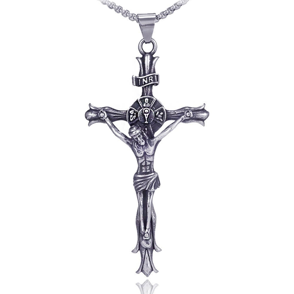 Dymphna | Crucifix Necklace