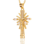 Clare | Crucifix Necklace