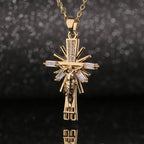 Clare | Crucifix Necklace