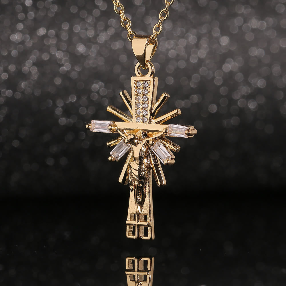 Clare | Crucifix Necklace
