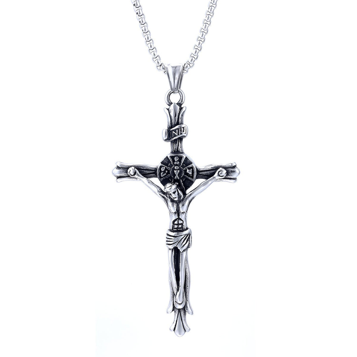 Dolores | INRI Crucifix Necklace