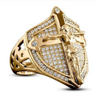 Gemma | Crucifix Ring