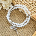 Celeste | Miraculous Medal Rosary Bracelet