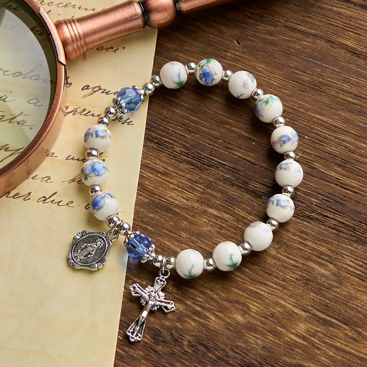 Faustina | Miraculous Medal Bracelet