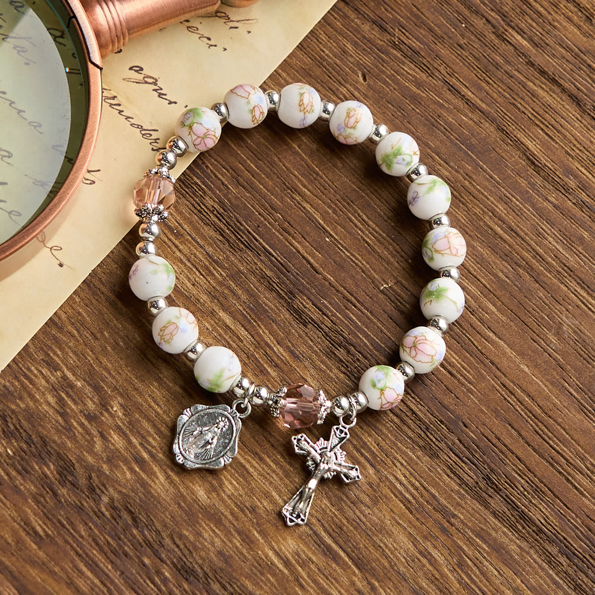 Faustina | Miraculous Medal Bracelet