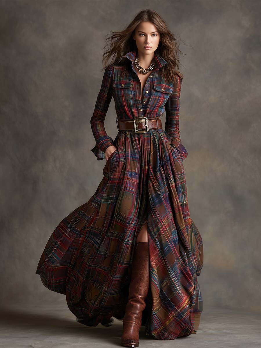 Harriet | Belted Shirt Dress
