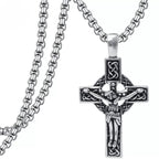 Benedicta | Celtic Crucifix Necklace