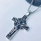 Benedicta | Celtic Crucifix Necklace