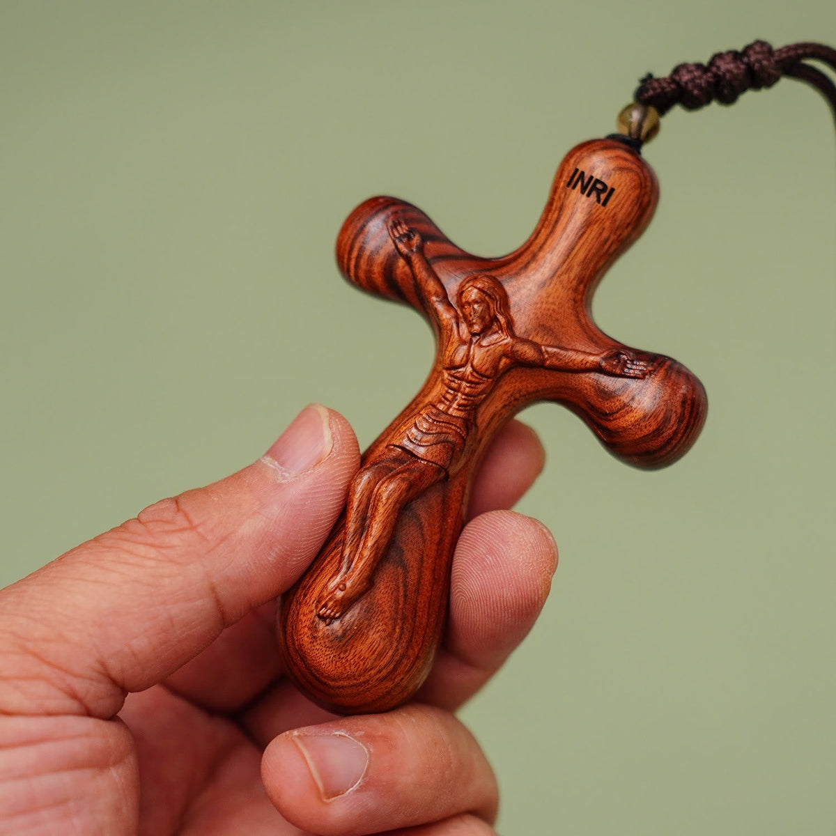 Carmela | INRI Crucifix Necklace
